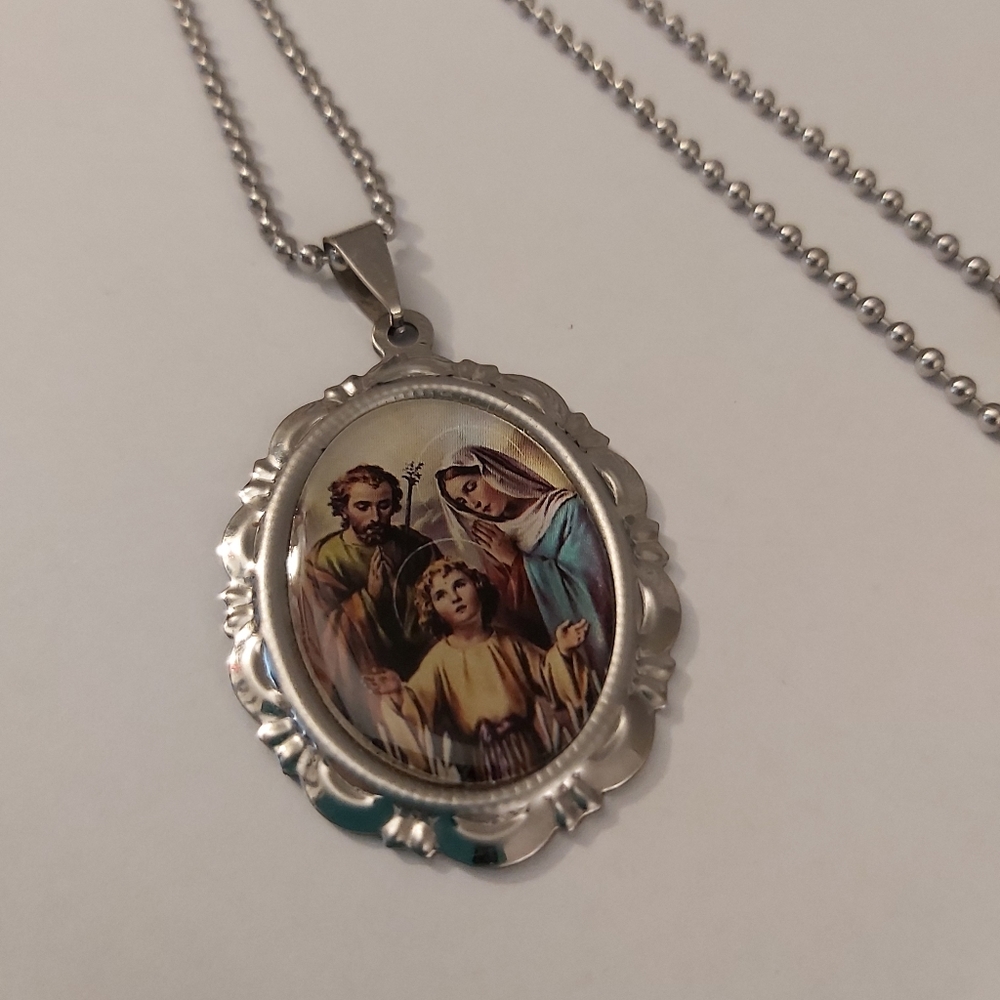 Religious Necklace with Chain